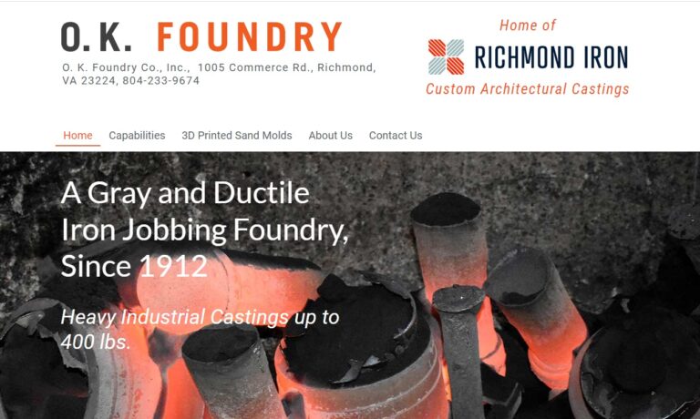 O.K. Foundry Company, Inc.