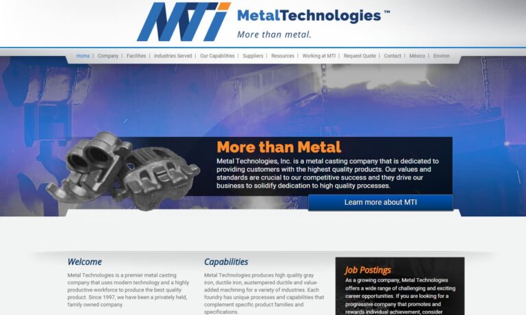 Metal Technologies, Inc.